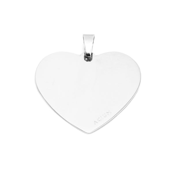 Engraving 
Pendant Basic  Heart  Large  Steel LARGE