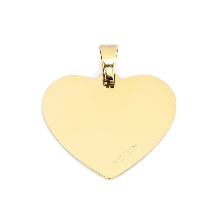 Engraving 
Pendant Basic  Heart  Large  Gold Plated LARGE