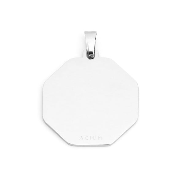 Engraving 
Pendant Basic Octagonal Large Steel LARGE