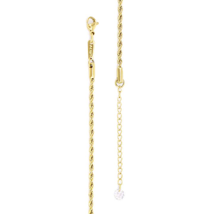 Basic Gold Chang Chain Basic Rope Gold Plated – ACIUM