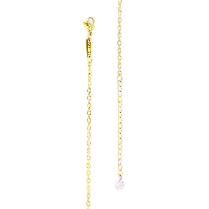 Chain Basic Padlock Gold Plated 40