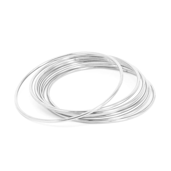 Armband Basic Thin Steel 18 / Stahl