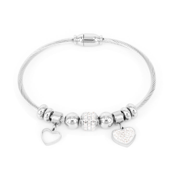 Armband Glow Set Aus Zirkonit Details Stahl 18 / Stahl