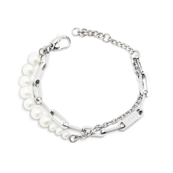Armband Basic Grumet Link Und Clip Stahl 18 / Stahl