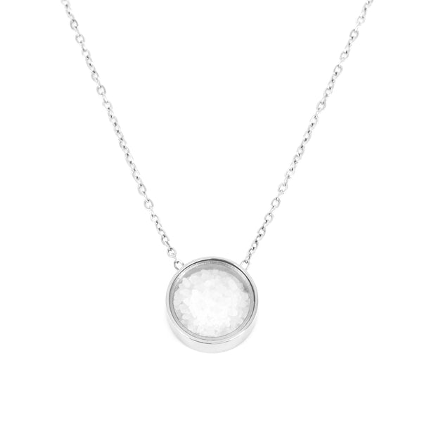 Halskette Basic Kreisförmige Form Stahl Stahl