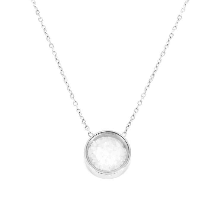 Halskette Basic Kreisförmige Form Stahl Stahl