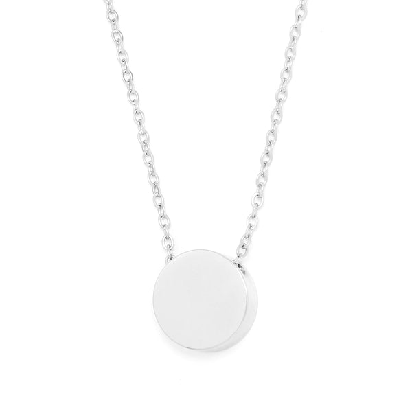 NECKLACE BASIC CIRCLE STEEL