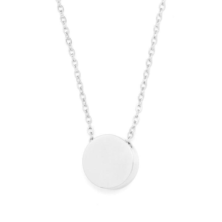 NECKLACE BASIC CIRCLE STEEL