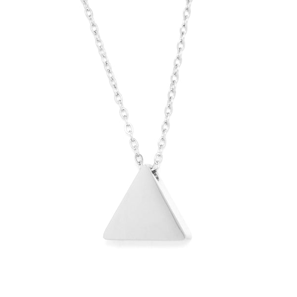 NECKLACE BASIC TRIANGLE STEEL
