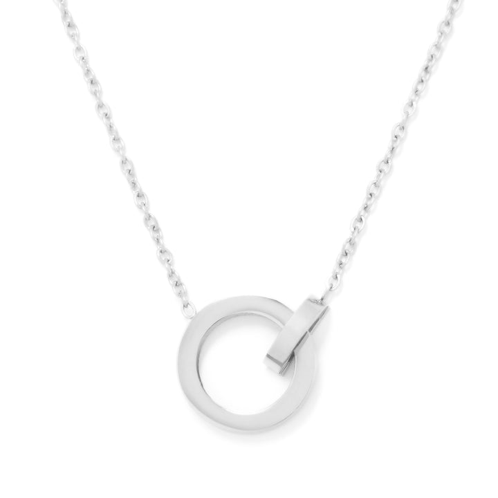 Halskette Basic Circle Stahl Stahl