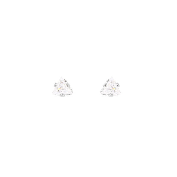Ohrring Basic Dreieck Zirkonia Light Point Stahl Stahl