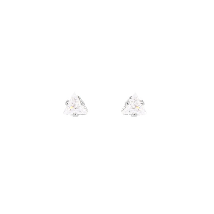 Ohrring Basic Dreieck Zirkonia Light Point Stahl Stahl