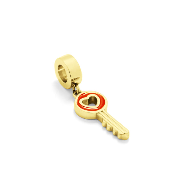 CHARMS BASIC SMOOTH CHAVINHA GOLD PLATED