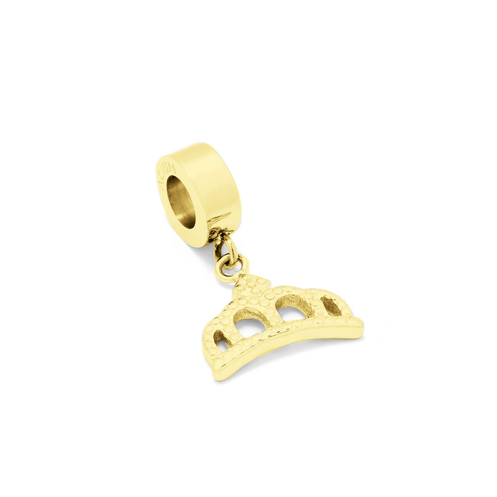 CHARMS BASIC COROA LISA GOLD PLATED