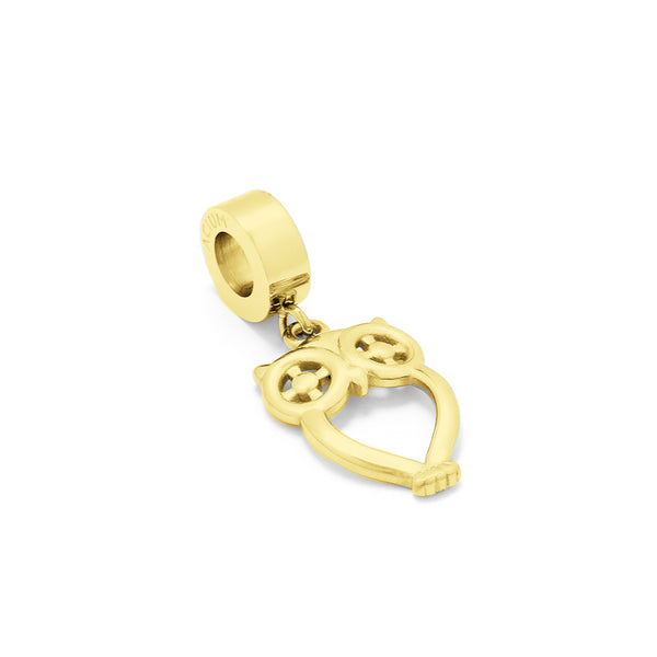 CHARMS BASIC 0WL GOLD PLATED