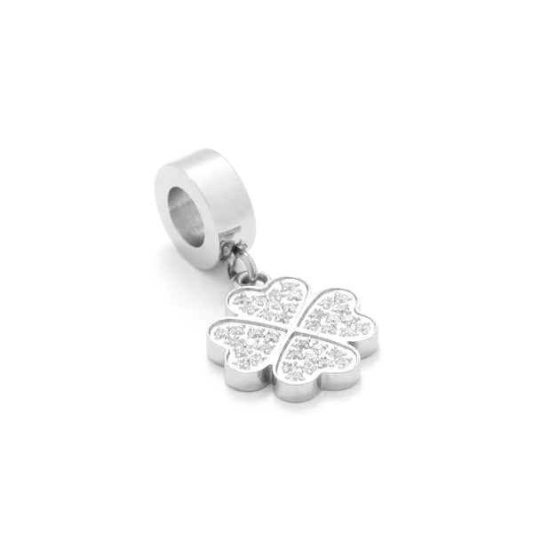 CHARMS BASIC CLOVER STEEL
