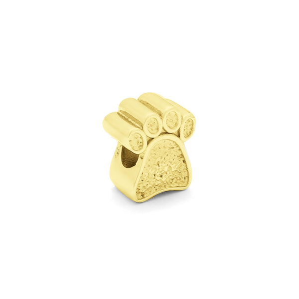 CHARMS BASIC FOOTPRINT GOLD PLATED