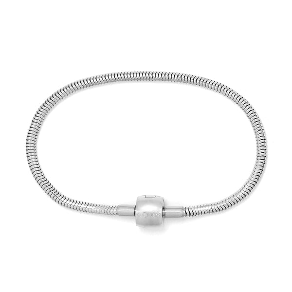 CHARMS BASIC SIMPLE BRACELET STEEL 19