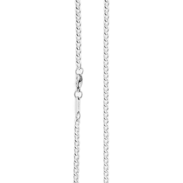 Klassische Grumet-Gliederkette aus chirurgischer Edelstahl (Breite: 1,2 cm)