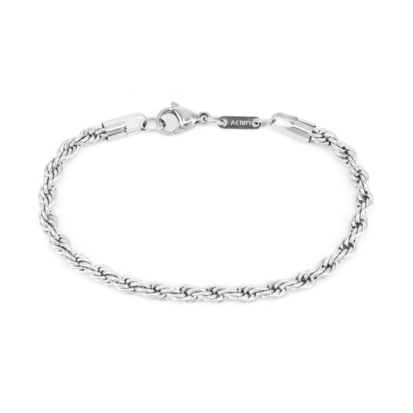 Armband mit französischen Gliedern ,Gliedergröße: 1,0 x 5,0mm