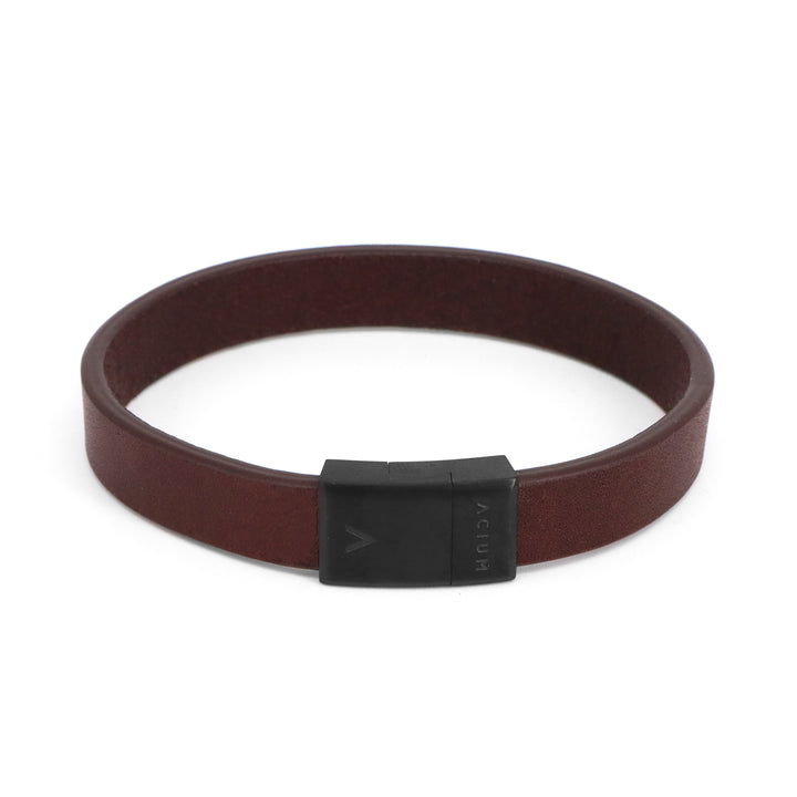 Armband Basic Band Braunes Leder Brown Leder