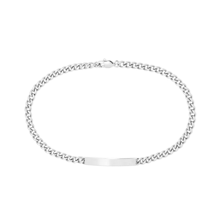 Armband Basic Grumet Glieder Und Zentrales Blech Aus Stahl Stahl