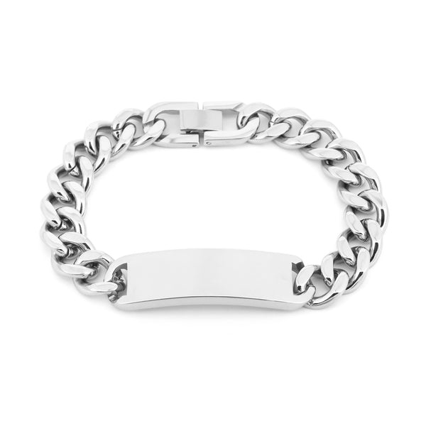 Armband Basic Grumet Glieder Und Zentrales Blech Aus Stahl Stahl
