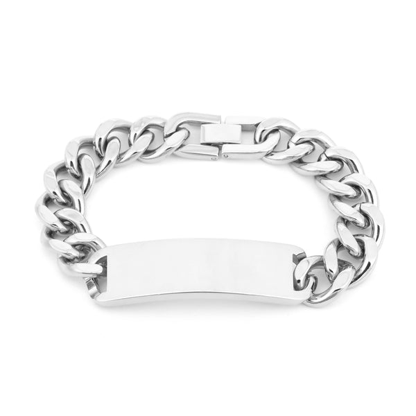 Armband Basic Grumet Glieder Und Zentrales Blech Aus Stahl Stahl