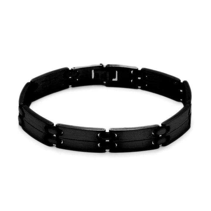 BRACELET BASIC DOUBLE LINE BLACK 21