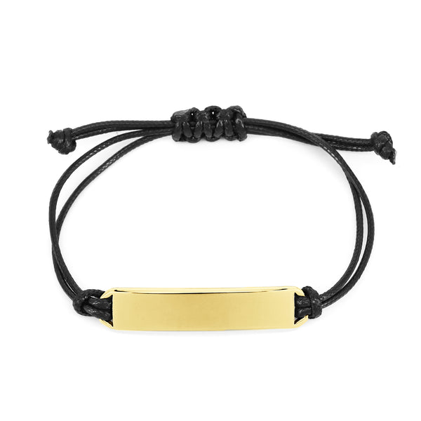 Armband Basic Modlinks Acium Plaque Vergoldet Stahl