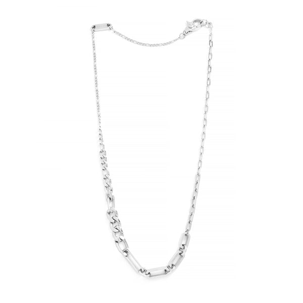 NECKLACE BASIC GRUMET AND PORTUGUESE LINKS STEEL