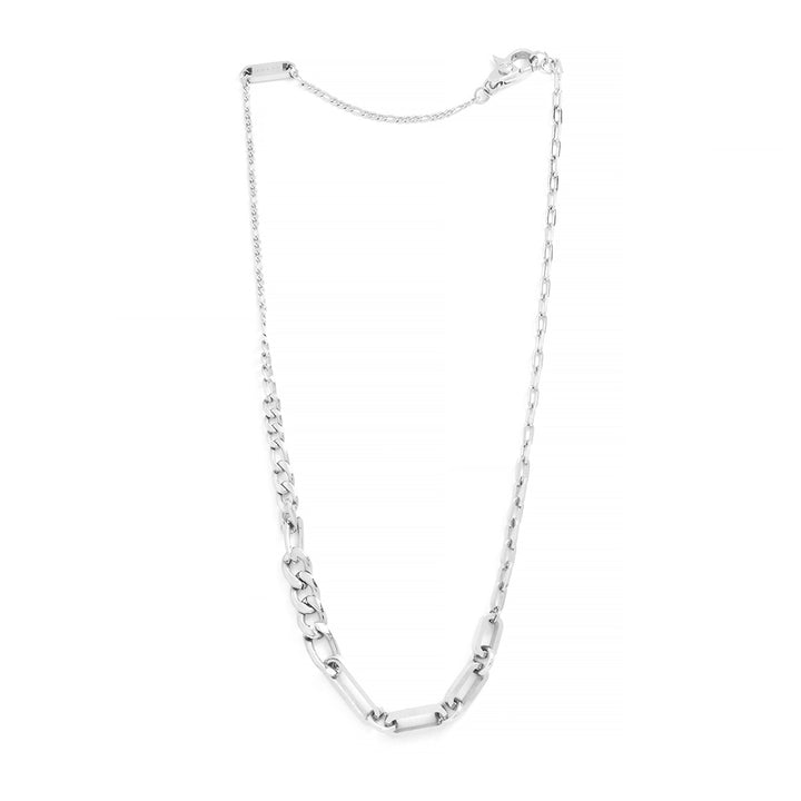 NECKLACE BASIC GRUMET AND PORTUGUESE LINKS STEEL