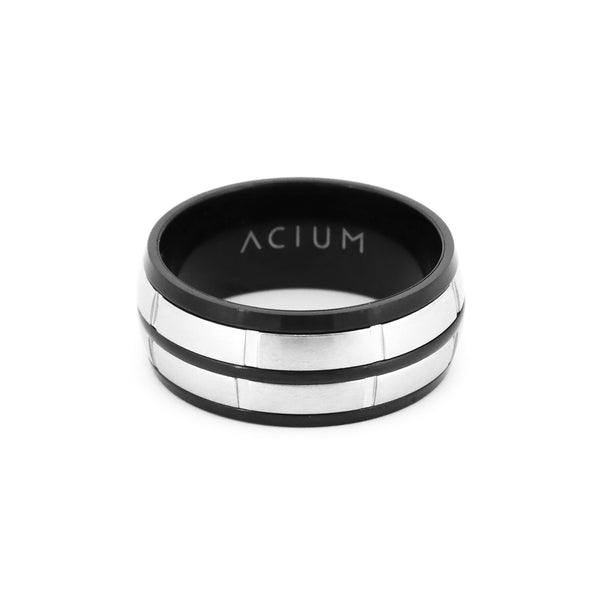 Ring Casual Central Wire Steel BL