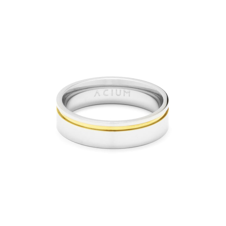 Engagement Ring Basic Anatomical Central Gold Fillet Steel – ACIUM ...