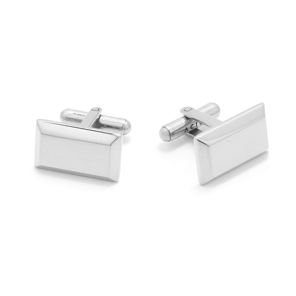 CUFFLINK OFFICE SQUARE STEEL